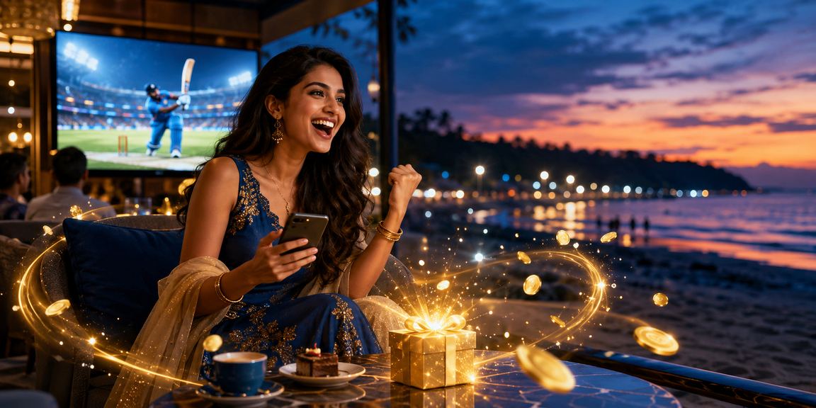 চট্টগ্রামের ক্রিকেট বেটিং হটস্পট লাইটার সাথে সৈকতের দৃশ্য